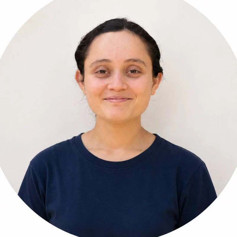 Priti, rengøringsassistent hos Fokus Rengøring